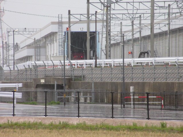イーストアイ、East-i、E926系、白山総合車両所、今日(2026.04.07)も12番総合試験車線に留置き有ります。