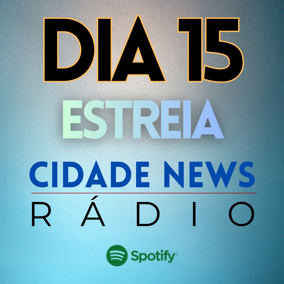 15 de abril, 7 da manhã, estreia CIDADE NEWS RÁDIO. Um programa diferente, que vai além nas melhores reportagens do portal Cidade News. 
A partir de 15 de abril, nos principais tocadores de podcast. Não perca. 
Porque tudo é informação. E informação é tudo!