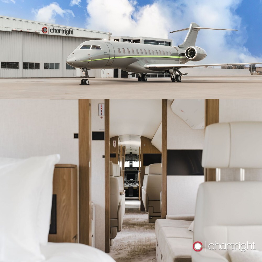 luxurylifestyle's tweet image. Chartright Air Group Launches the World's First Bombardier Global 8000 Into Service luxurylifestyle.com/headlines/char… #jet #privateaviation #airportlounge #airporthospitality