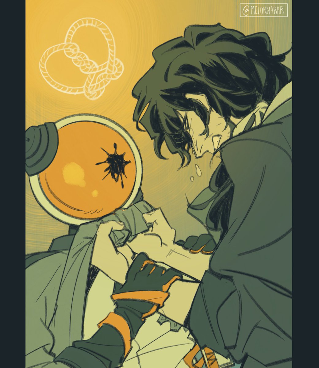 melonabarr's tweet image. yaoi maxxing 
#enigma #ulrich #r1999