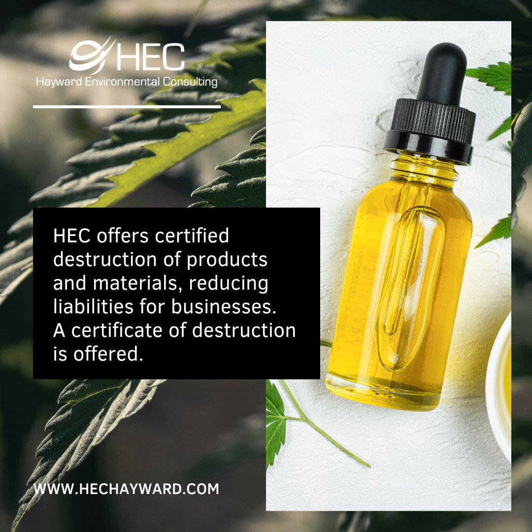 HECHayward's tweet image. Don’t let unwanted products become a liability. ⚠️

HEC’s certified destruction services safely shred and dispose of materials like expired goods, cosmetics, and more—while providing documentation to prove it was done right.

hechayward.com/services/certi…

#WasteSolutions #HEC