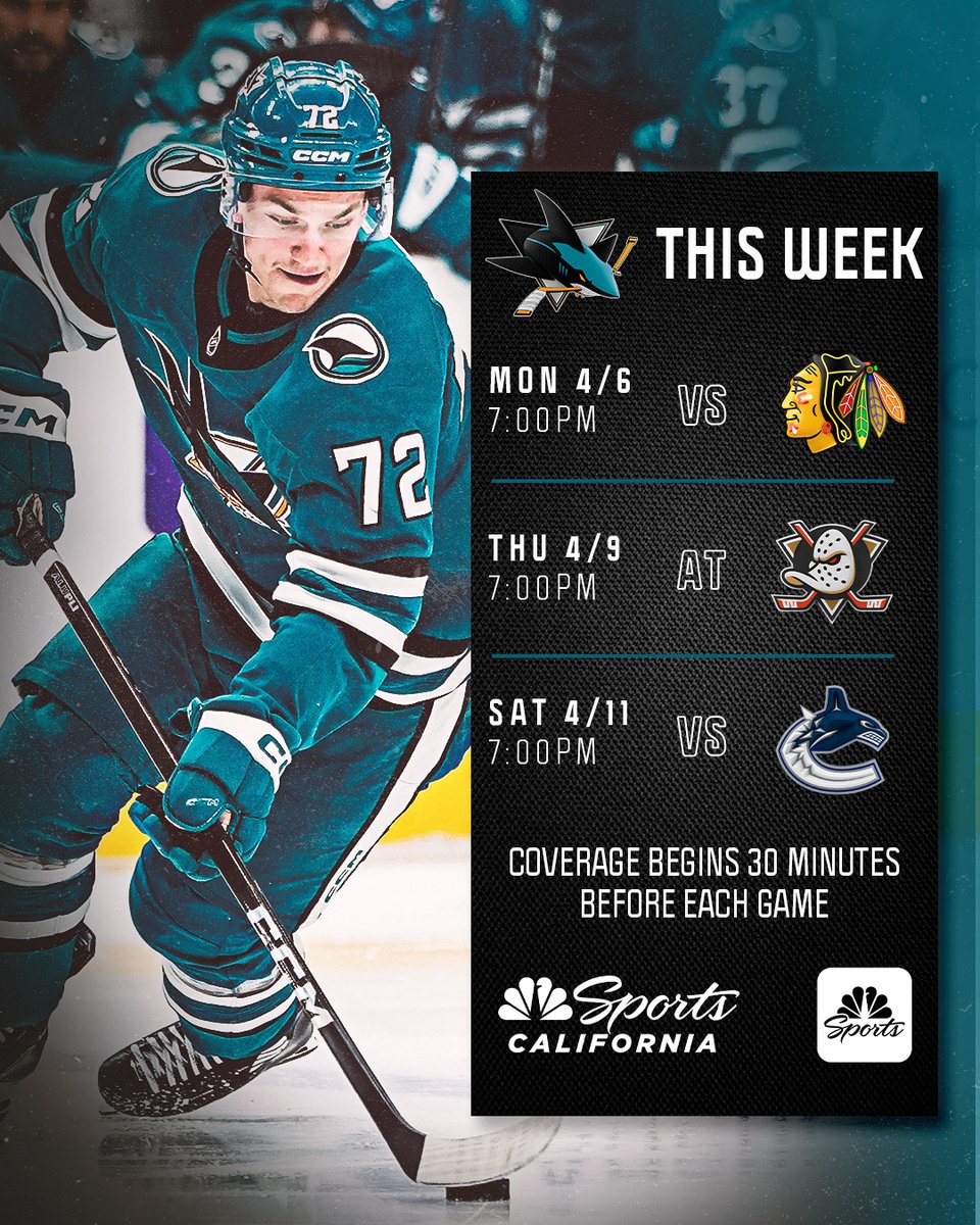 Sharks on NBCS tweet media