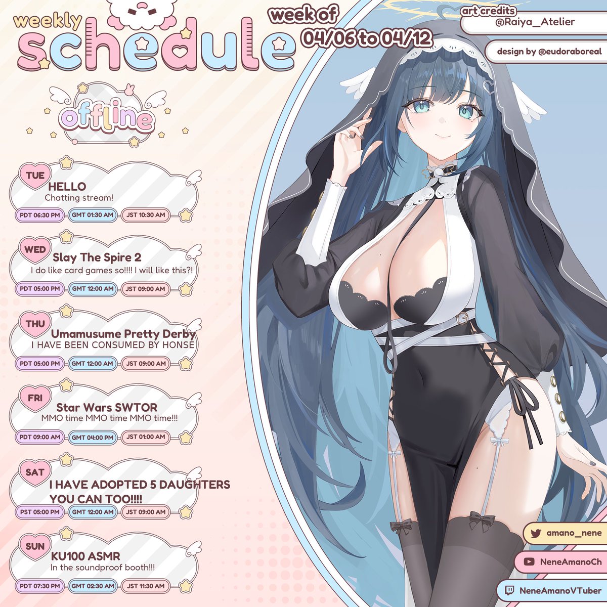 Nene Amano☁️😇 天野寧々 VTuber | ASMR tweet media