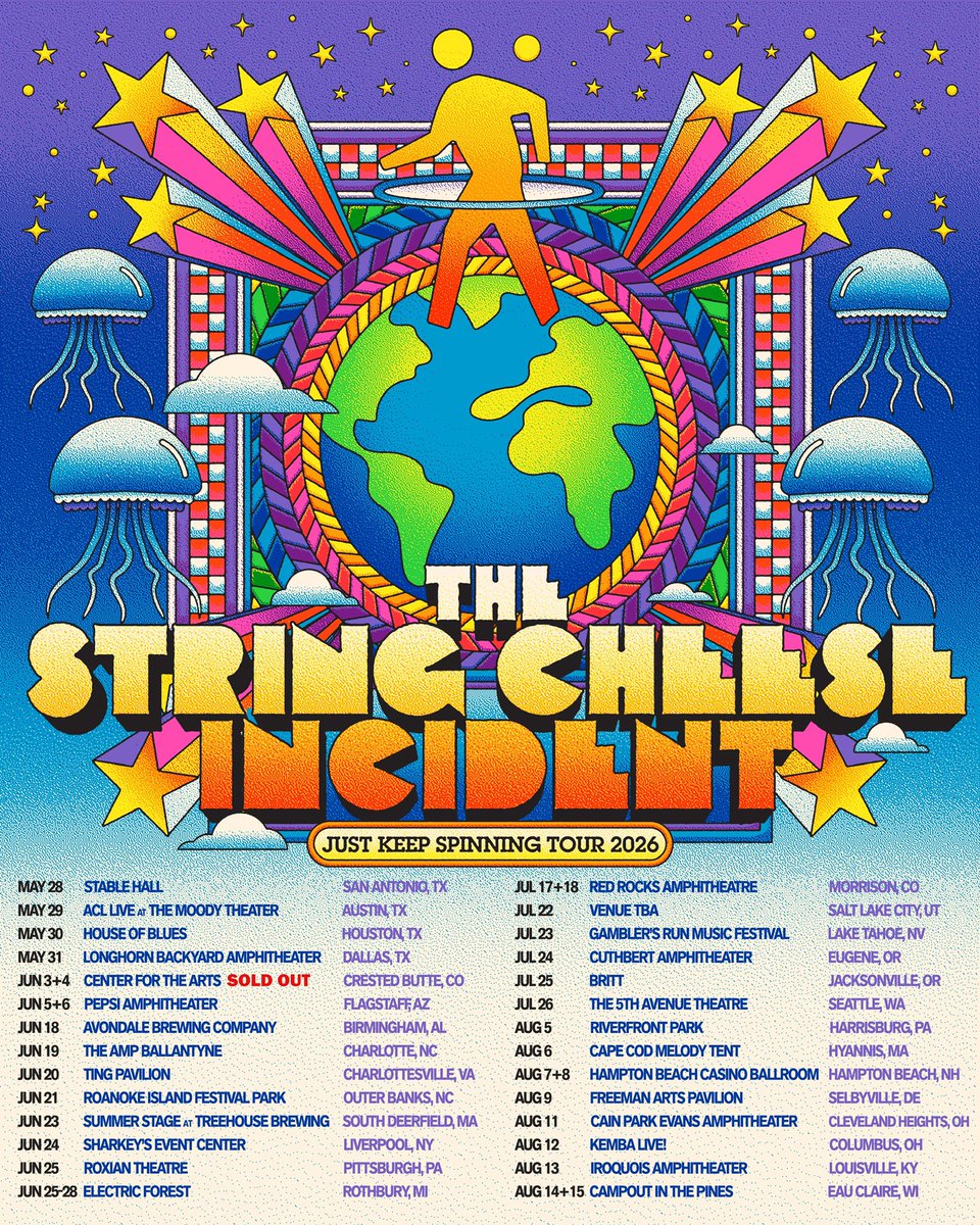 The String Cheese Incident tweet media
