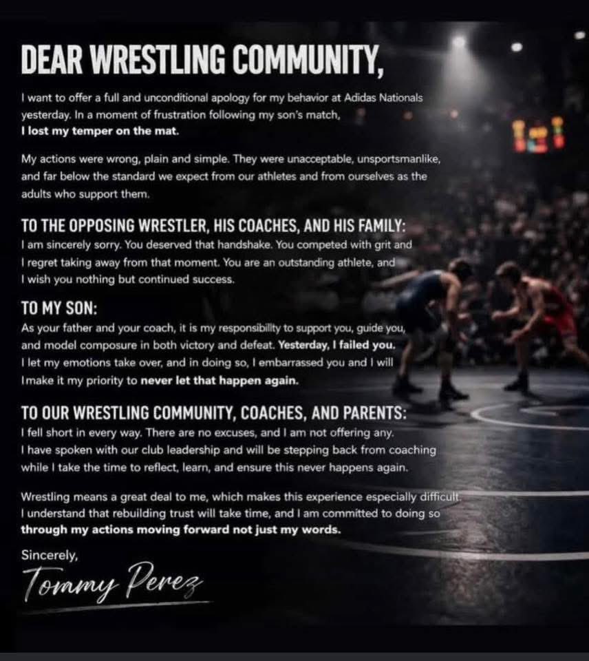 The Wrestling Room (Pat Mineo) tweet media