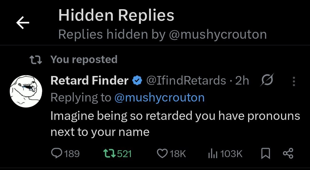Retard Finder tweet media