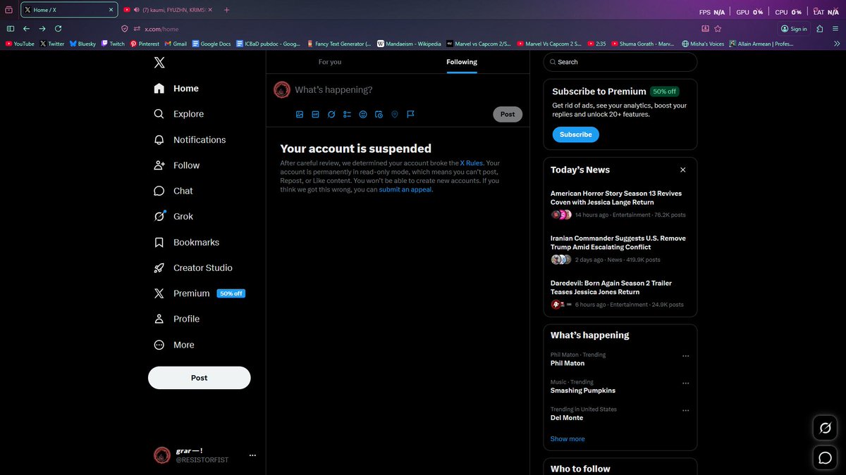 ᶠʳᵒᵐ ⁿᵒʷʰᵉʳᵉ tweet media