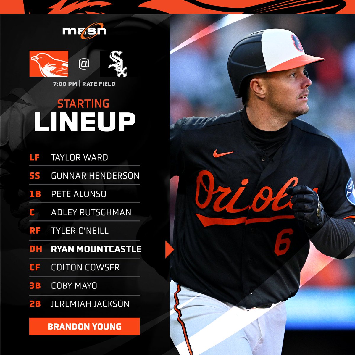 Orioles on MASN tweet media