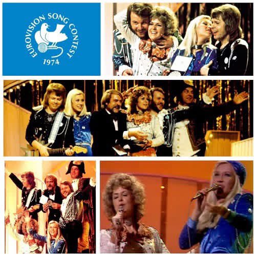 Fifty-two years ago this very evening ABBA triumphed at the Eurovision Song Contest held at The Dome in Brighton with Waterloo #Abba #Eurovision #waterloo