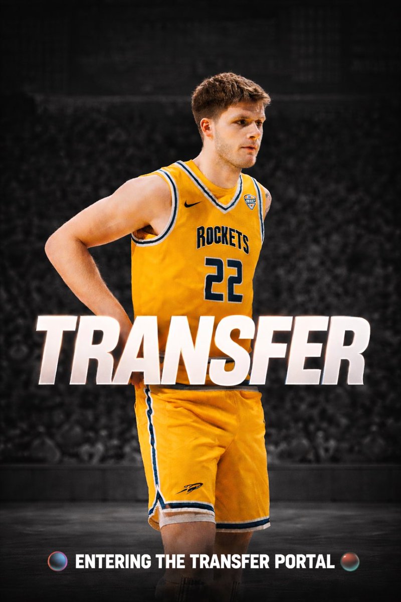 MittenRecruit's tweet photo. 🚨Portal Update🚨

Tyler Ode, who spent the last 2 seasons at Toledo, intends to enter the portal Great kid just didn’t work out at UT. When it comes to guys that can shoot it… he’s one of those!! Played HS for Heritage, a 6-5 shooter that was All-state &amp; scored 1600+ points! https://t.co/EUKTjlPpgM
