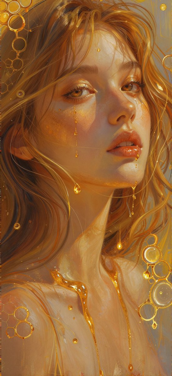 stephenaiart's tweet image. #AllThingsSpring April Challenge  
#aiartcommunity
All Welcome to Join 
Day 6 Honey 🍯 and Sunlight☀️