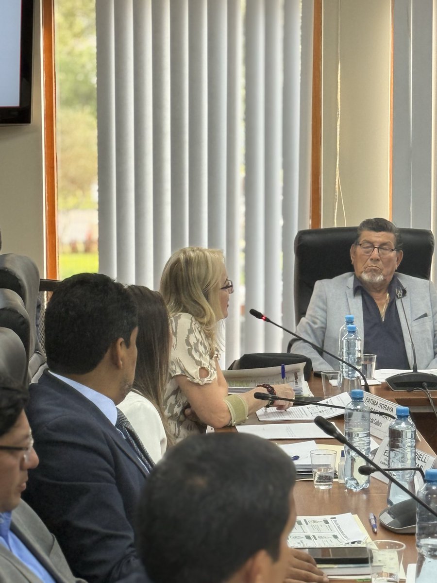 #AHORA

En esta sesión, nuestra presidenta <a href="/suselparedes/">Susel Paredes</a> , citó a la ministra de cultura para que exponga el estado situación al actual  y los Lineamientos de gestión y plan de trabajo del sector .