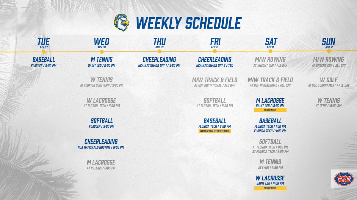 Embry-Riddle Eagles tweet media