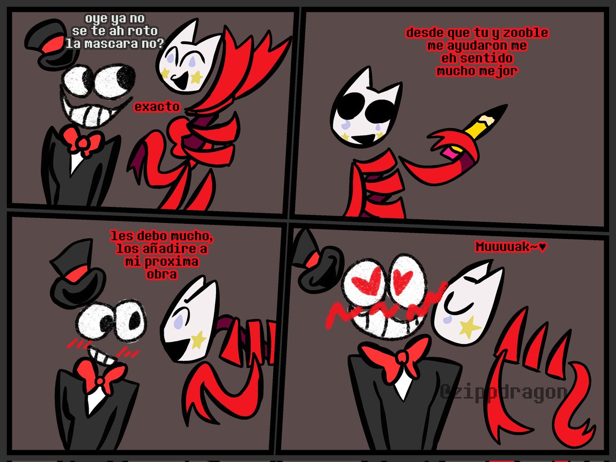 zippdragon's tweet photo. Muuuak
#tadc #theamazingditalcircus #gangle #ocxcanon #magicalmask https://t.co/M8sH1ypUtp