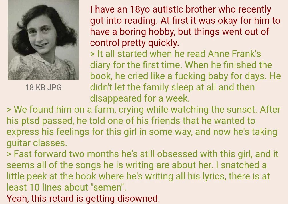 Greentext Poster tweet media