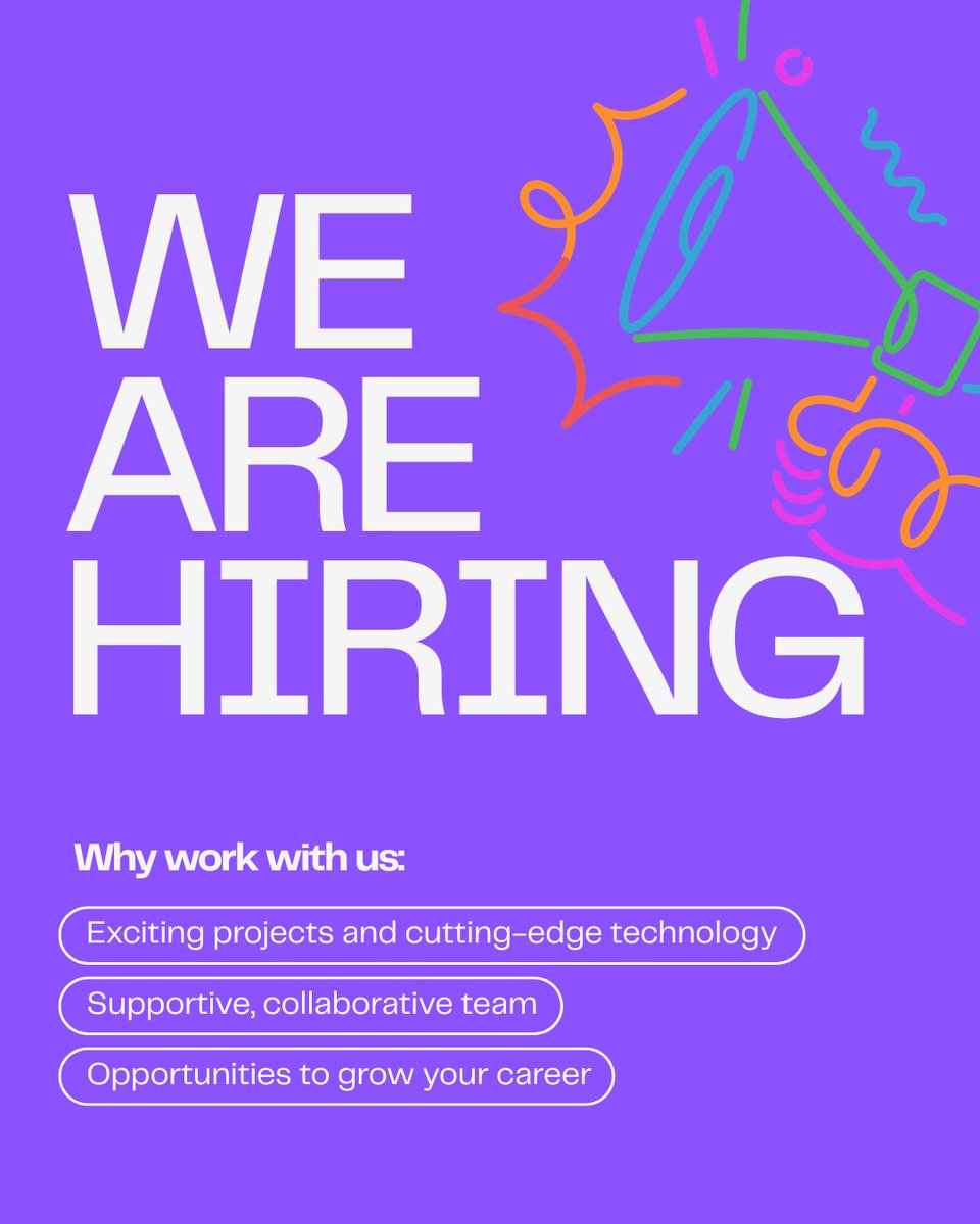 logicav's tweet photo. We’re Hiring! 🌟

Join the Logic AV team and help us create amazing experiences for our clients. If you’re passionate, talented, and ready to grow your career, we want to hear from you!

Apply now 👉  https://t.co/1BU3x6g2HK https://t.co/xtpClpKeba