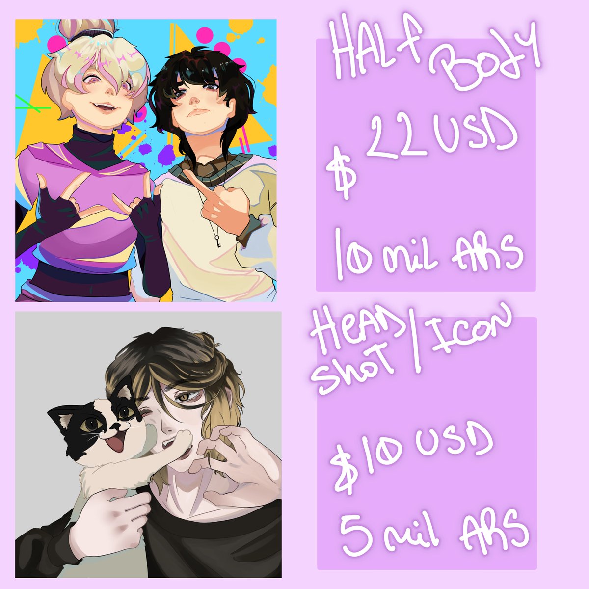 mxgechi's tweet photo. @YubiVirtu Holis me presento Mogechi ilustrador 2D a tus servicios◝(ᵔᗜᵔ)◜te dejo mi portfolio y mis DMS estan abiertos a cualquier duda
https://t.co/LQA5f2iBVa https://t.co/odaWEvWeo8