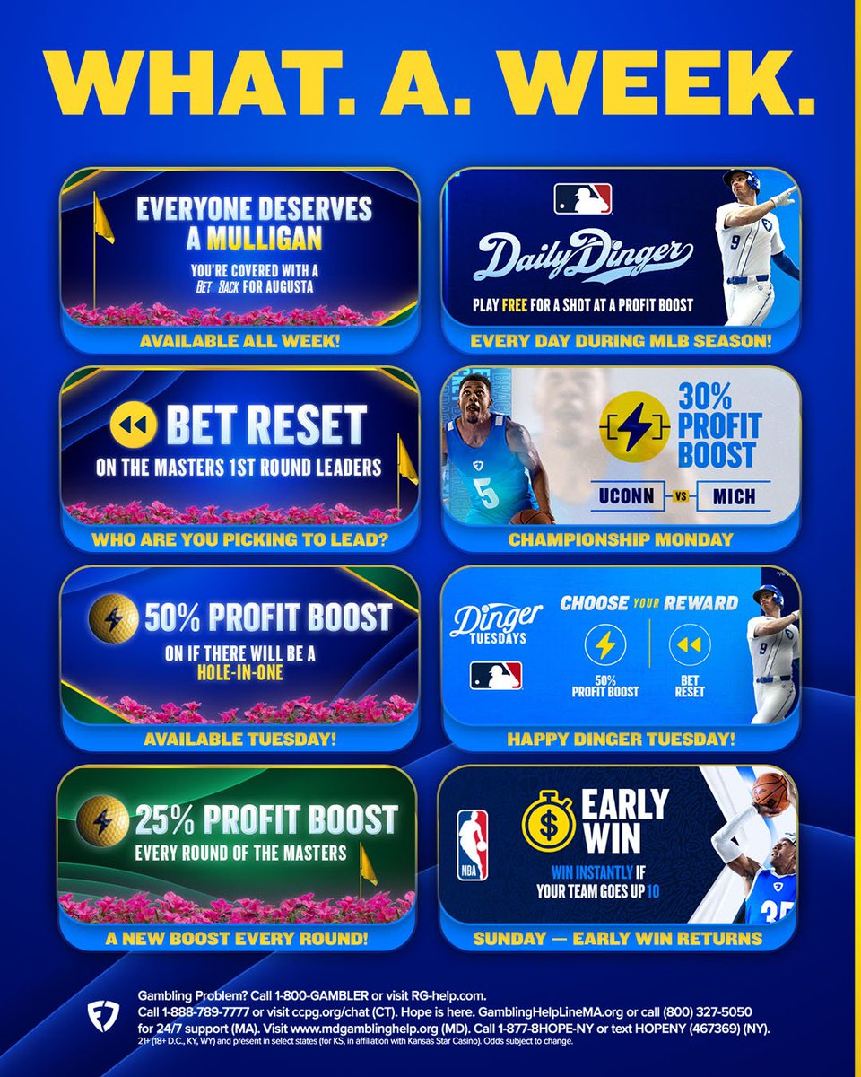 FanDuel Sportsbook tweet media