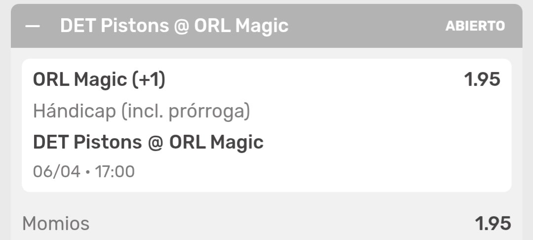 Cherly_MX's tweet photo. 🧠 NAYA 3.0 ACTIVADA
🎯 JUGADA
🟩 ORL Magic +1 (1.95)
🟩 Under 231.5 Cavs vs Grizzlies (1.86)
🔍 LECTURA RÁPIDA
👉 Traducción simple:
El valor no está en el favorito… está en lo que el público ignora
💭
⚖️
#NAYA3 #NBA #Pick https://t.co/uMaWrTJBHN