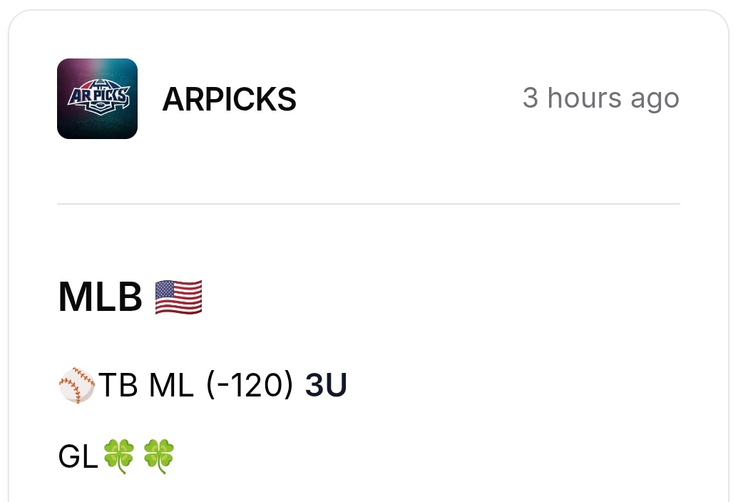 Alex Picks tweet media