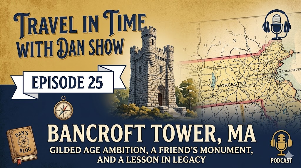 Why build a castle for your dad’s best friend? 🏰 In Episode 25 of Travel in Time, we uncover the story of Worcester’s Bancroft Tower.

History + Leadership = A Timeless Lesson.

Read more: youtube.com/watch?v=5ElxYM…
#History #Leadership #Worcester #TravelInTime