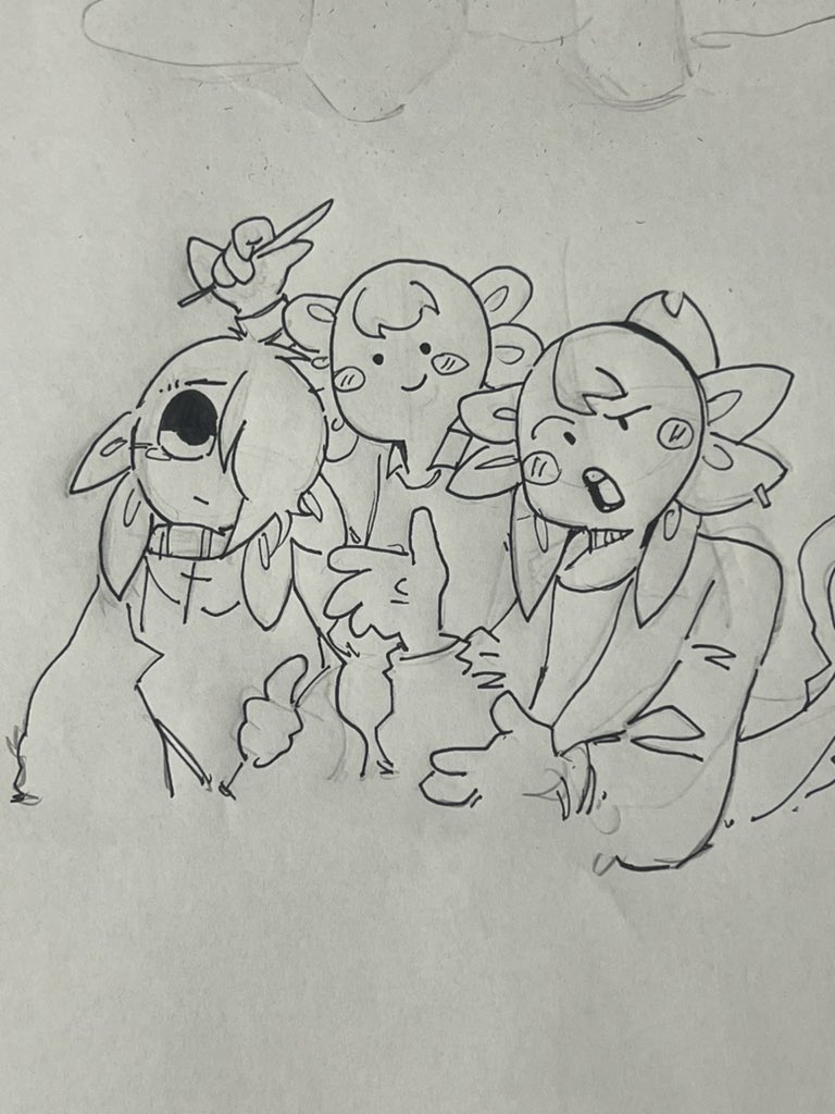 tomseun558697's tweet photo. #sir_fluff #sirfluff

올만에 그렸던 3형제 https://t.co/o4CFO5GRNr