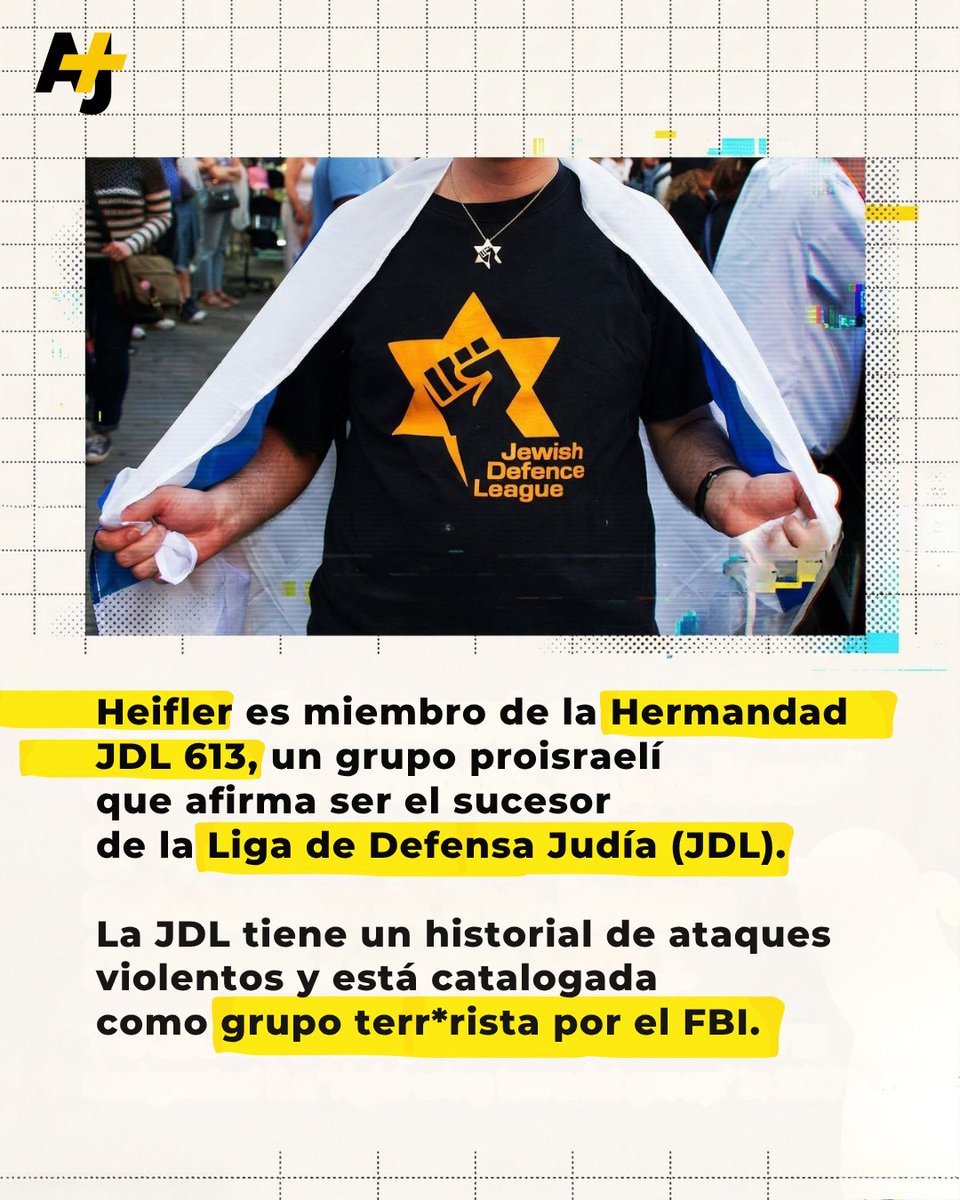 Un miembro de un grupo proisraelí está acusado de intentar asesinar a la activista palestina Nerdeen Kiswani en la ciudad de Nueva York.