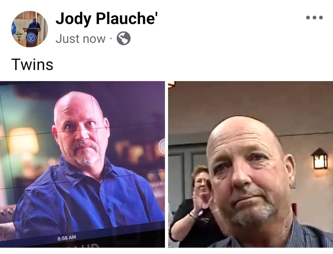 jplauche's tweet image. Me at 53 and my Dad, Gary Plauche, at 58 (2003). I don't need no Ancestry.com to prove he is my Father! #FatherOfTheYear #EveryYear1984 #WhyGaryWhy