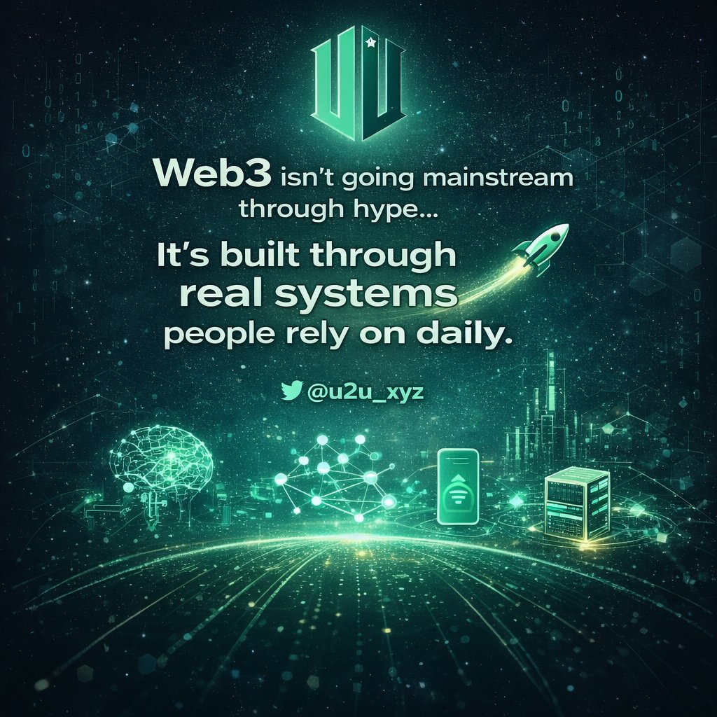 VCryptoInk's tweet photo. Hi everyone 👍

Web3 won’t go mainstream through hype, but through real systems people use daily.
@u2u_xyz is building for that future, scalable subnets, real participation, and DePIN powering AI, IoT, and real-world infrastructure 🚀

#U2U #DePIN #Web3 https://t.co/IV2gn7EEvN