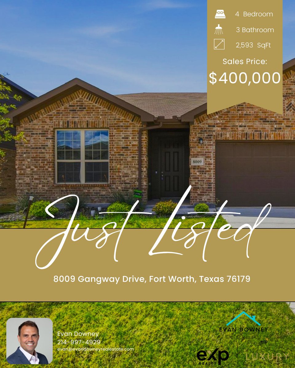 downeyrealty's tweet photo. Owner finance anyone?!?!

Call for finance details.

#EvanDowneyRealEstate #expIcon #DFWRealEstate #DFWRealtor #DallasRealEstateAgent #DallasRealtor https://t.co/KmBFIi5txy