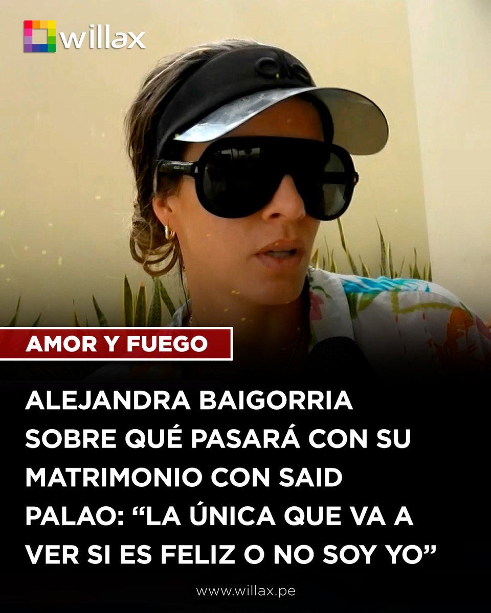willaxtv's tweet image. #AmorYFuego | Alejandra Baigorria se pronuncia desde Piura sobre su matrimonio con Said Palao y asegura que tomará la decisión a su propio ritmo, sin presiones ni juicios externos.

Conoce más 👉 bit.ly/4sV9NIS