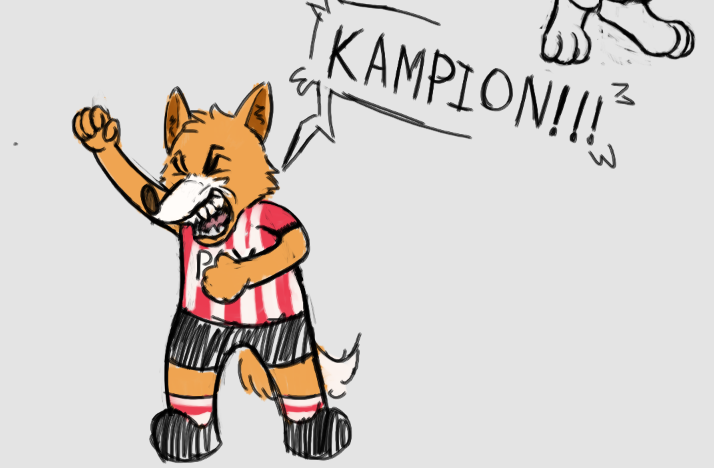 TrainBlitz's tweet photo. PSV KAMPION VAN NEDERLAND!!!! https://t.co/v0r5U0jA4i