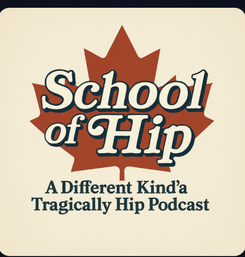VanHeathen's tweet photo. Just discovering our Tragically Hip podcast, the School of Hip ? Check out all our episodes here on the Boneless Podcasting Network! https://t.co/LU8RbCUGh2 https://t.co/jWHbDWrNmx