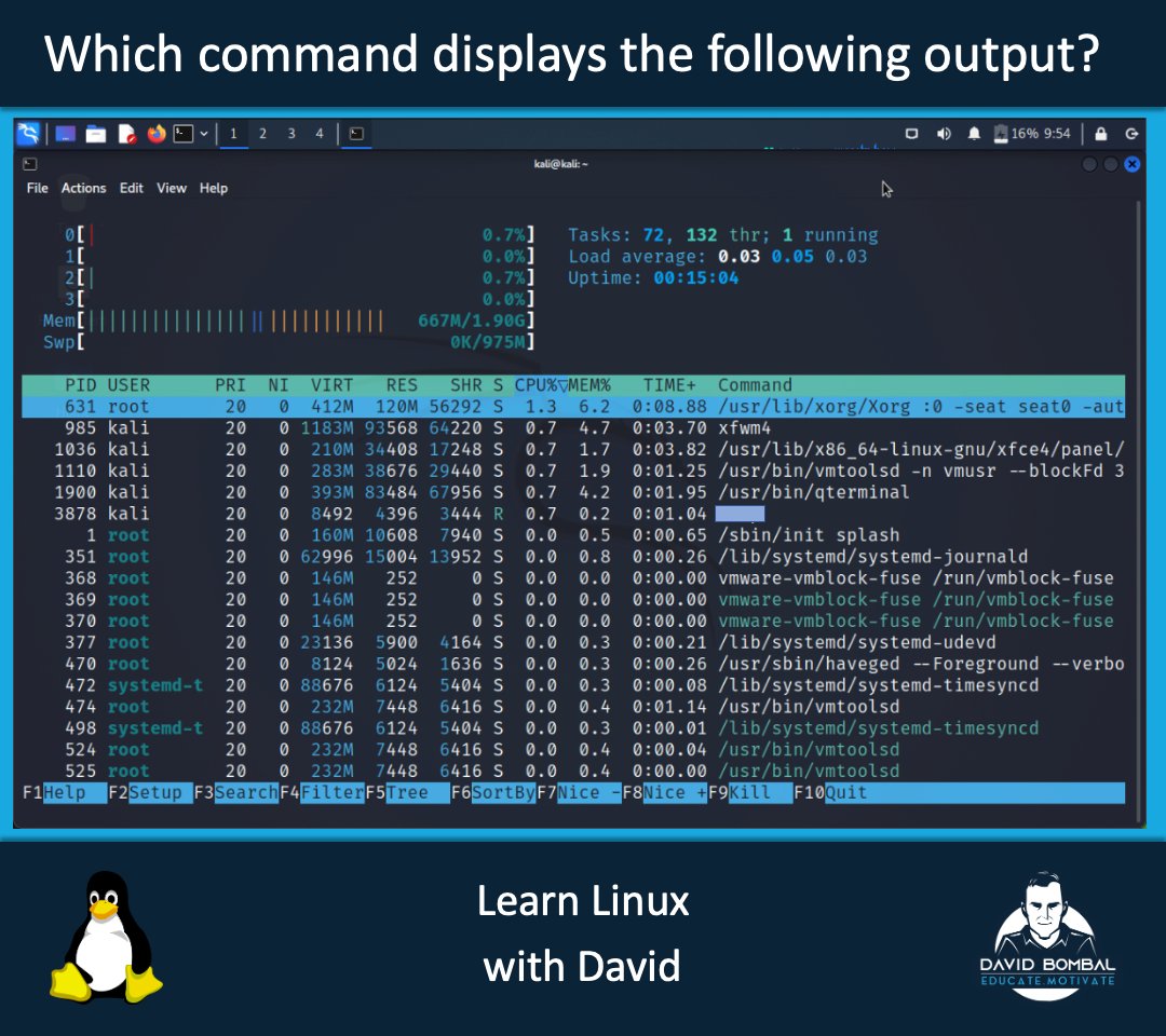 davidbombal's tweet image. Learn Linux with David

#Linux #Ubuntu #KaliLinux