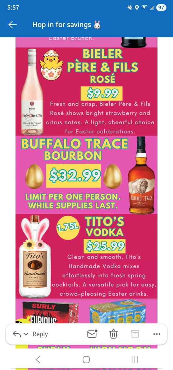 etwheels's tweet photo. @tlschwerz @caseysgenstore Liquor Boy in St Louis Park had it for $32 last week. Might be gone by now though. https://t.co/dZfZteANBE