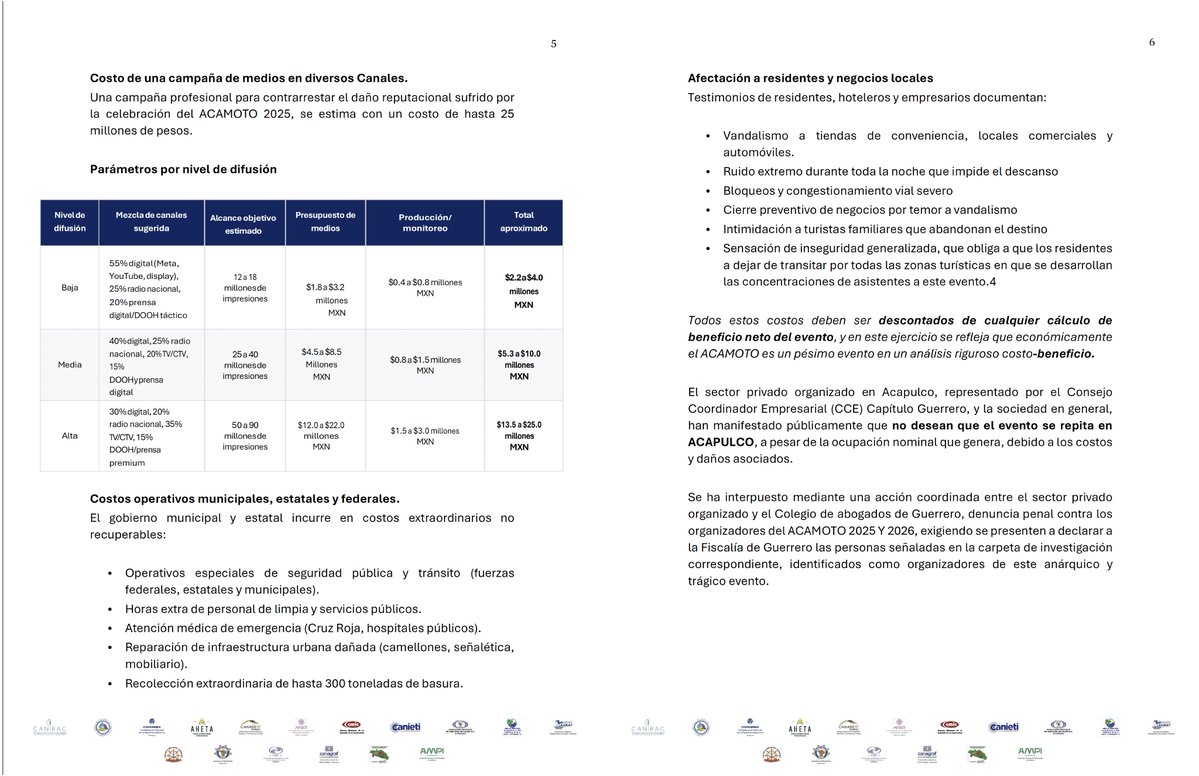 CCE GUERRERO | COMISIÓN ACAPULCO

COMUNICADO OFICIAL:
Posicionamiento del CCE Guerrero sobre el evento "AcaMoto" y su endeble "Derrama Económica" en Acapulco.