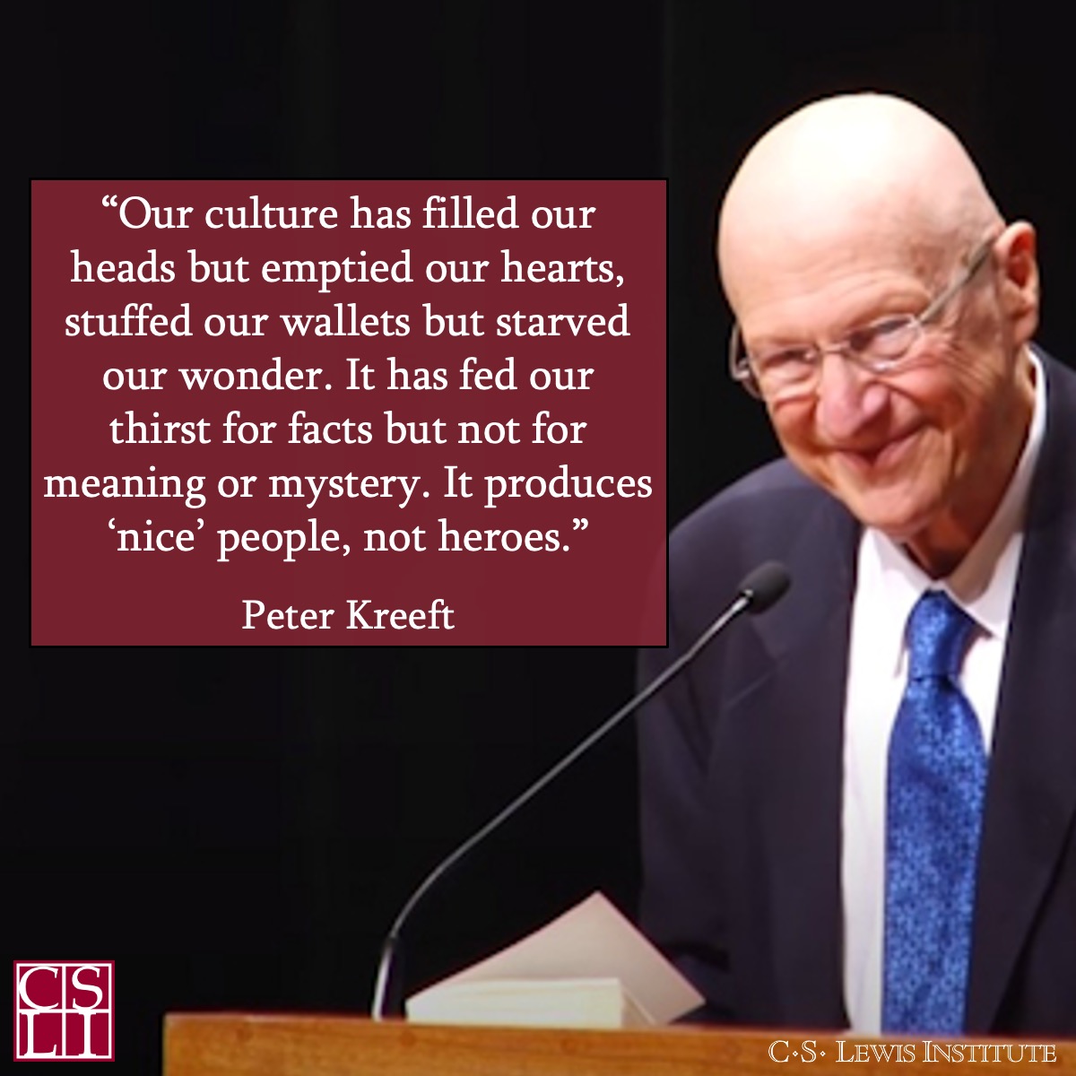 C.S. Lewis Institute tweet media