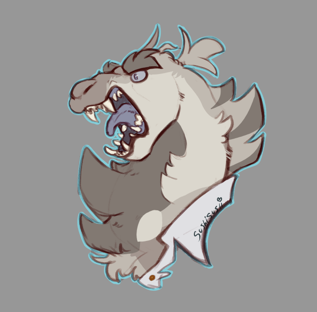 Naoma 🍣🐺 Werewolf vtuber/artist🏳️⚧️ tweet media