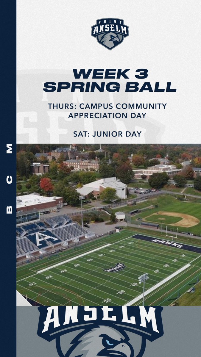 Saint Anselm Football 🏈 #BCM tweet media