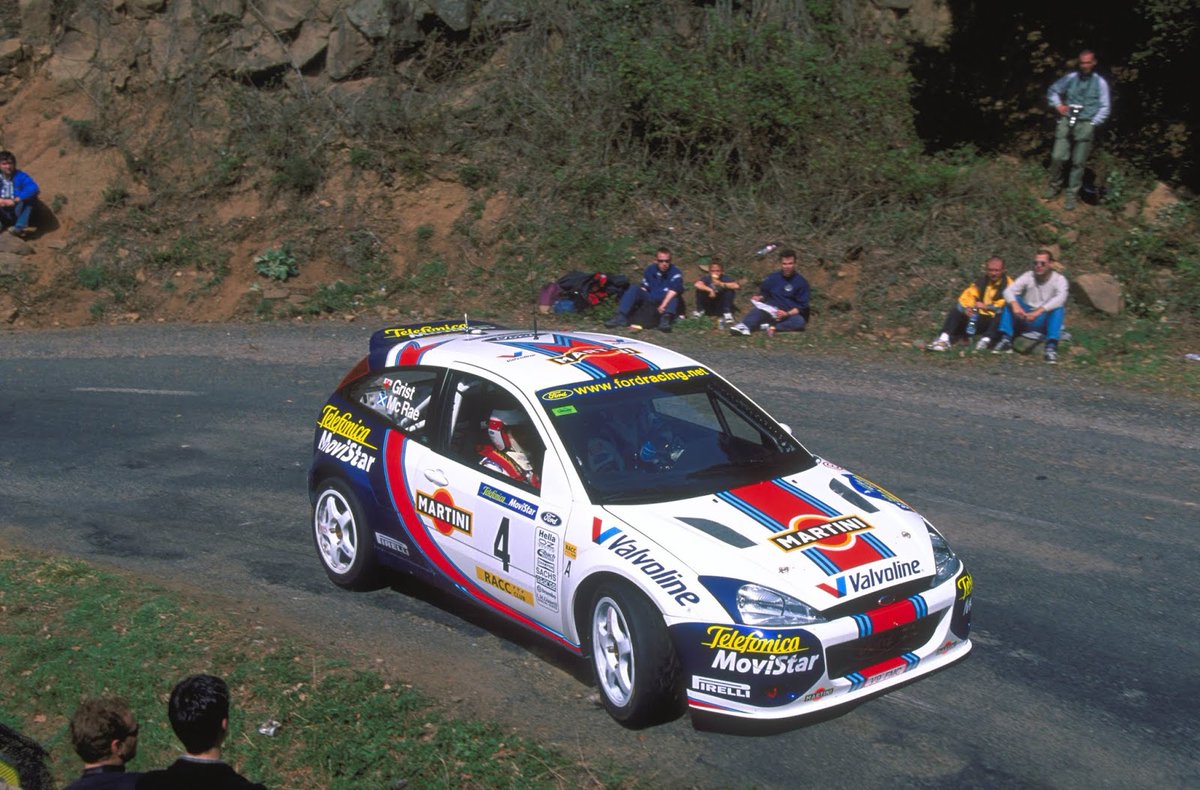 Colin McRae / Nicky Crist, Ford Focus RS WRC 01
Rallye Catalunya - Costa Brava 2001 🇪🇸🏁
(Retired - Fuel pump)