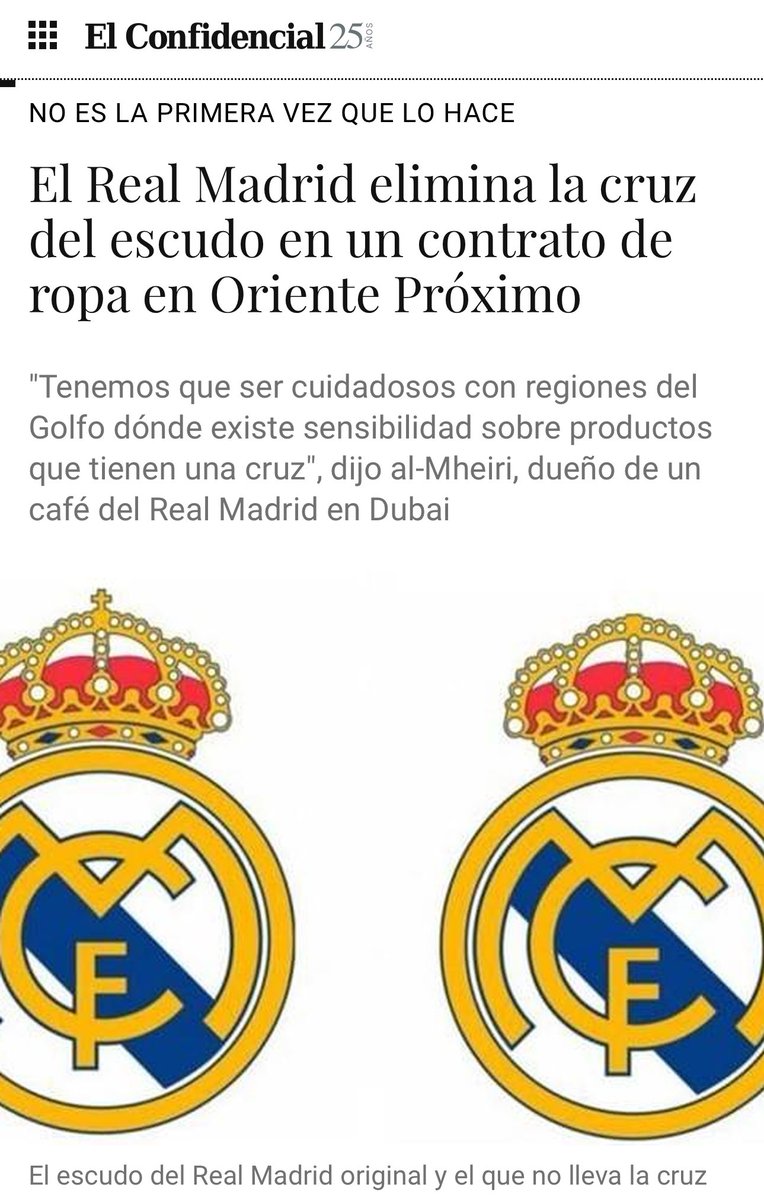 “Feliz Navidad” se convierte en “Felices Fiestas”, la Pascua se representa con un huevo, la Cruz de tus escudos desaparece, y así con todo.

Sumisos ante otros dioses y culturas, mientras borran a la religión católica de la vida de familias, pueblos, ciudades y países.