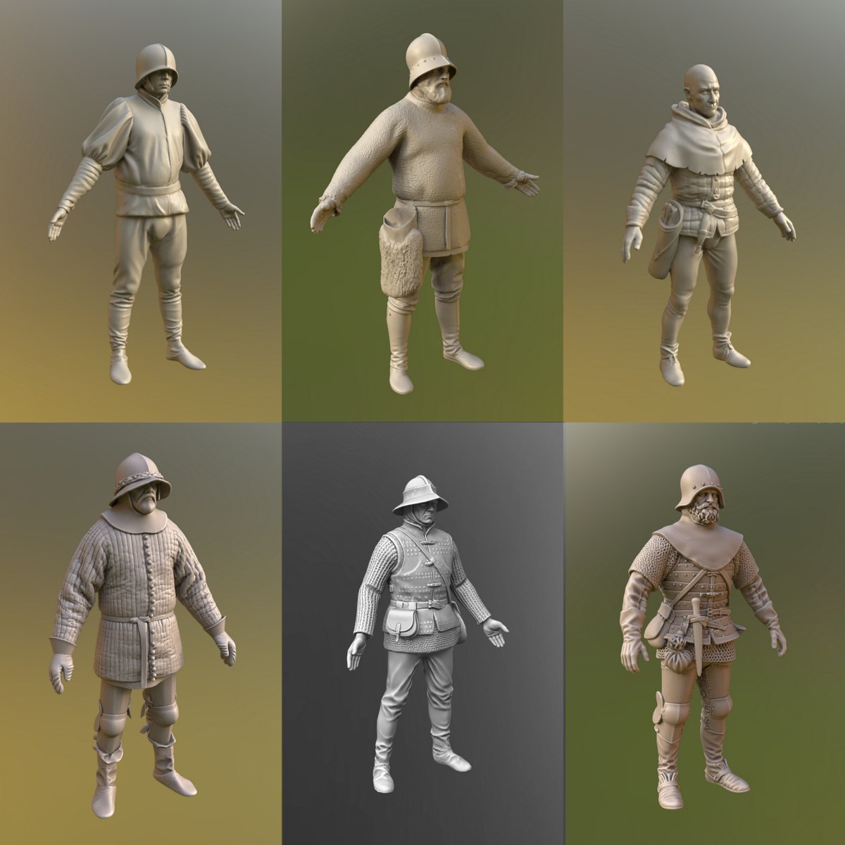 1454Game's tweet photo. From Concept to Combat: 6 Core Units

#IndieDev #GameDesign #TacticalRPG #TurnBased #DevLog #PolishGames #TabletopCore #LowBudgetHighImpact #SoloDevJourney https://t.co/n2AClj5u26