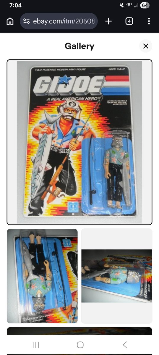 BigRedHead82's tweet image. Is anyone looking for a super rare 1987 v.3.5 Cobra Commander on Vacation? 😂 #Gijoe #toycollectors #ebayfinds
