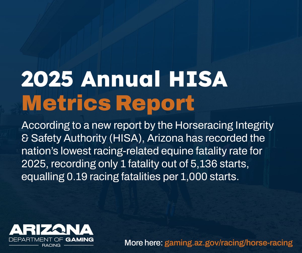 Arizona Department of Gaming tweet media