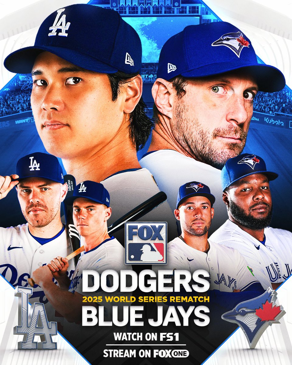 RyanBarcelona11's tweet photo. ⚾ MLB 2026

🌃 Segunda, 6 de Abril ⏰ 20:00
🏟️ Rogers Centre, Canadá
📺 ESPN4, Disney+ Premium 
🎙️ @Omeninoornellas
🎙️ @andrerienzo

⚾ | Los Angeles Dodgers 🆚 Toronto Blue Jays

#MLB #MLBnaESPN #LADvsTOR #Baseball https://t.co/0jAoErJyZ9