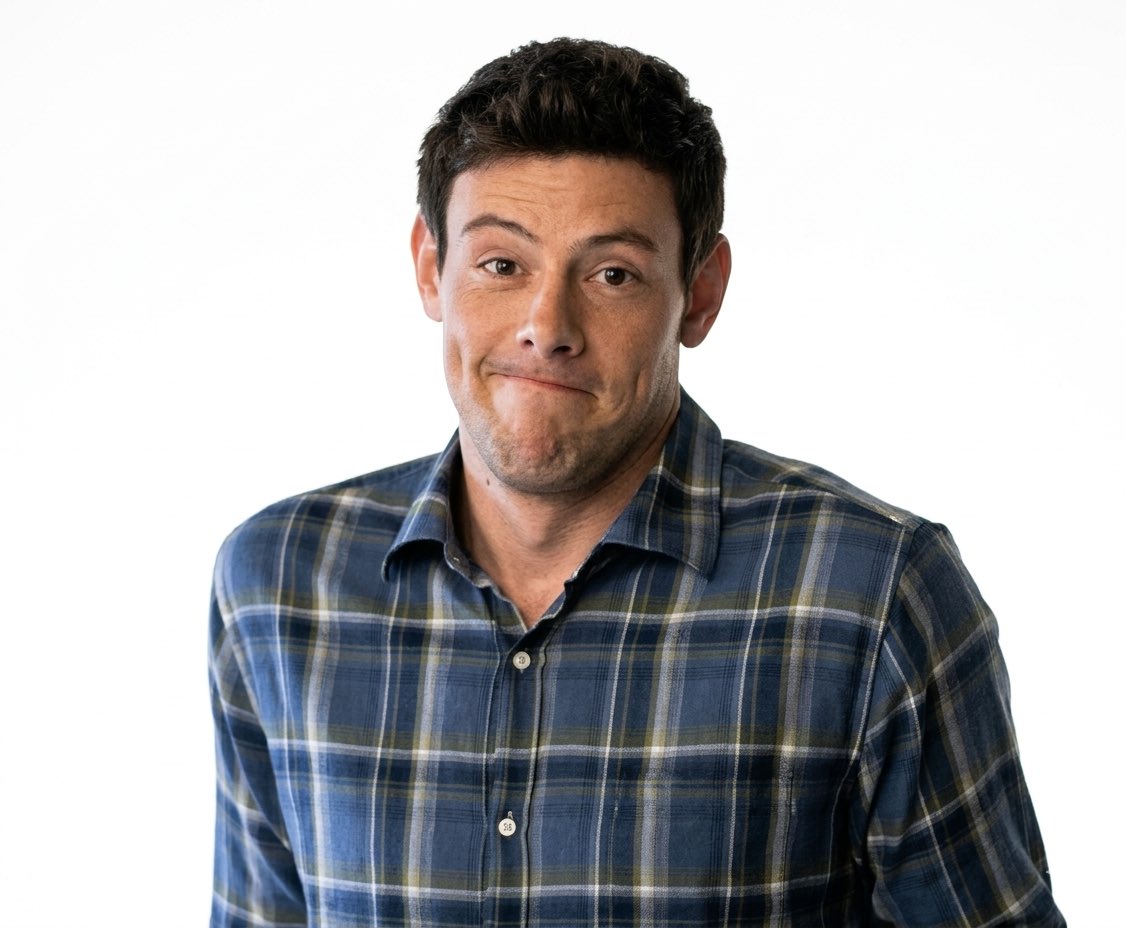ozempbear's tweet photo. Cory Monteith as Finn Hudson for the fifth season of “Glee” (2013). https://t.co/SzLFfUFOqQ