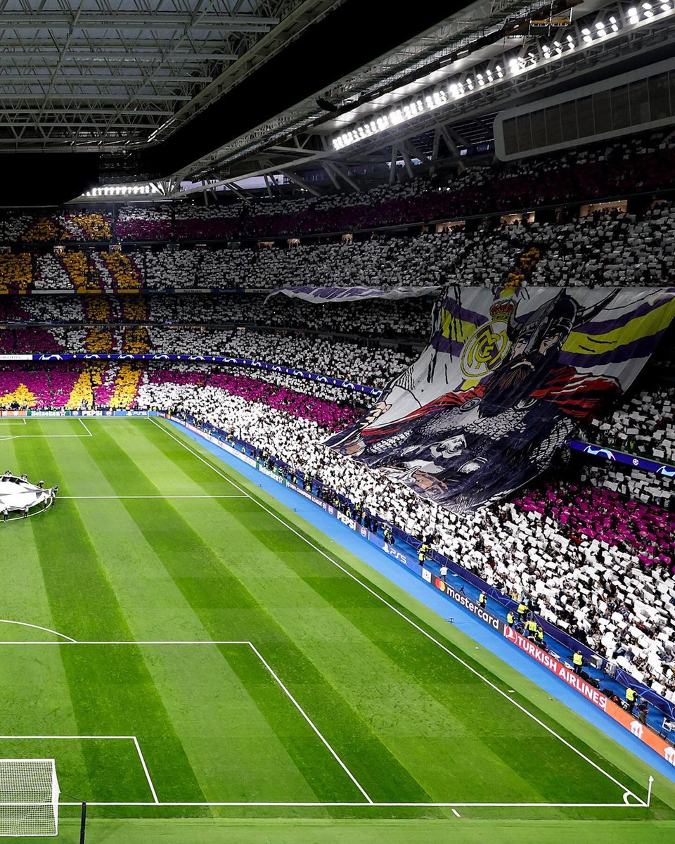 (fan) REAL MADRID FANS 🤍 tweet media