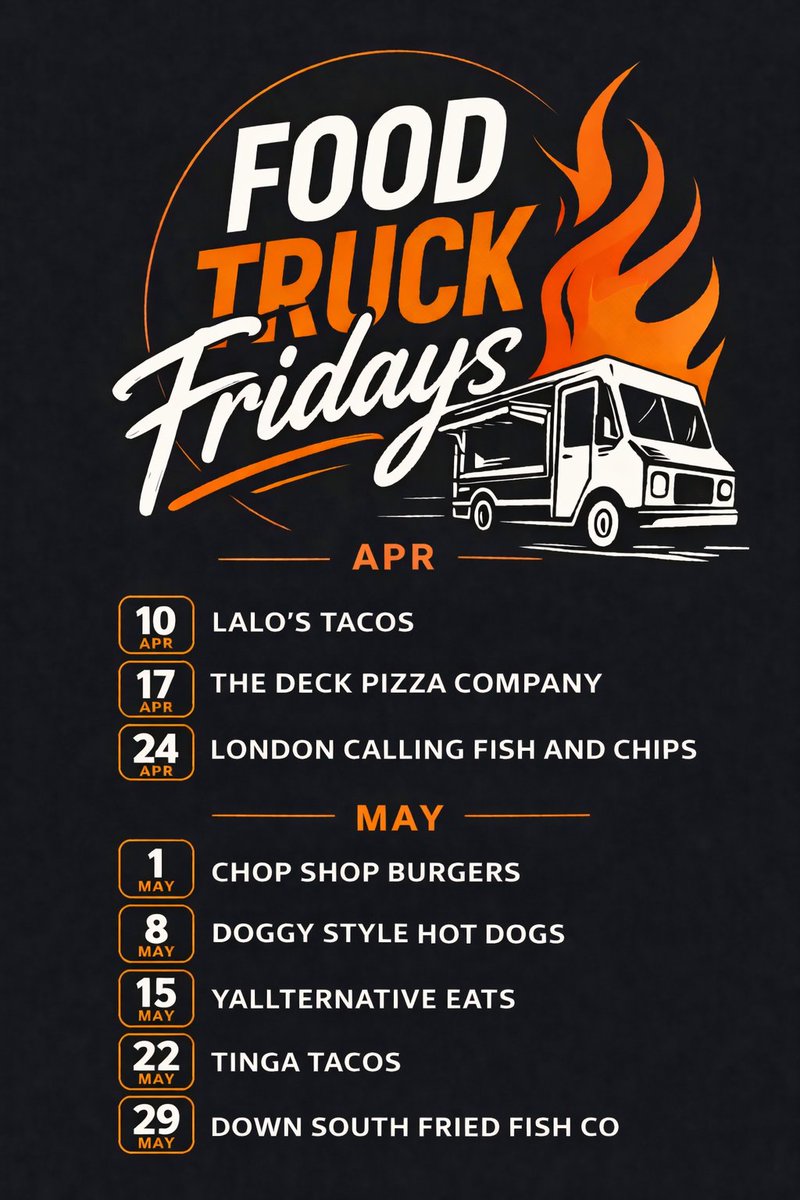 Food Truck Fridays @ Pinegar Honda. 

Every Friday, 11-2ish, all summer. Get Some Lunch!!