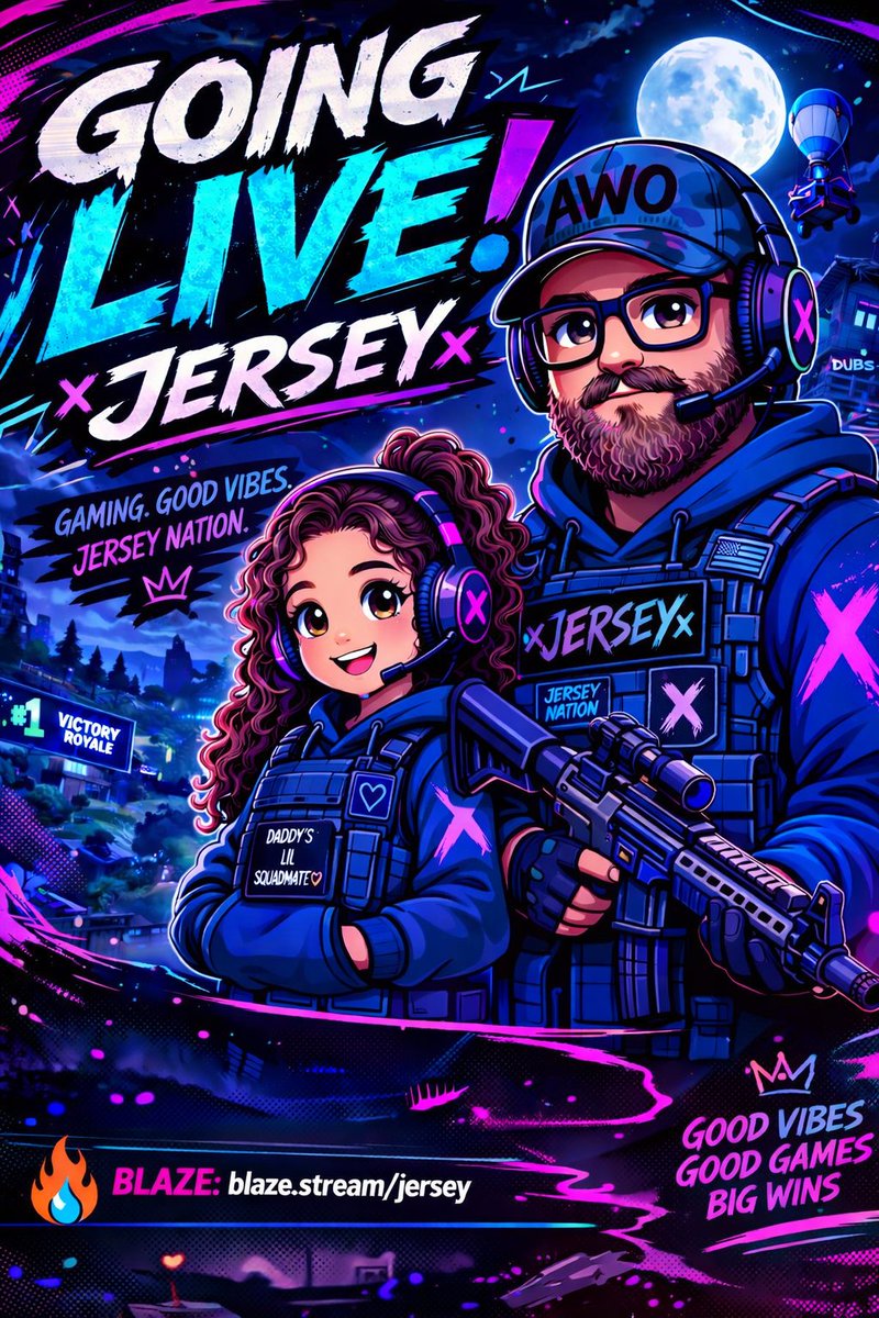 JerseyStreams's tweet photo. 🚨 GOING LIVE EXCLUSIVELY ON BLAZE 🚨

Jersey Nation… we’re locked in 🔥

No multi-stream
You already know where to be 👇

👉 https://t.co/3FMDn33yYs

Solo run
Good vibes, solid gameplay, and chasing dubs 💪

Tap in… let’s get it 👊 https://t.co/12BI5DNVjH