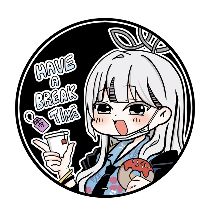 HAVE A BREAK TIME #ブルアカ #志真コノカ